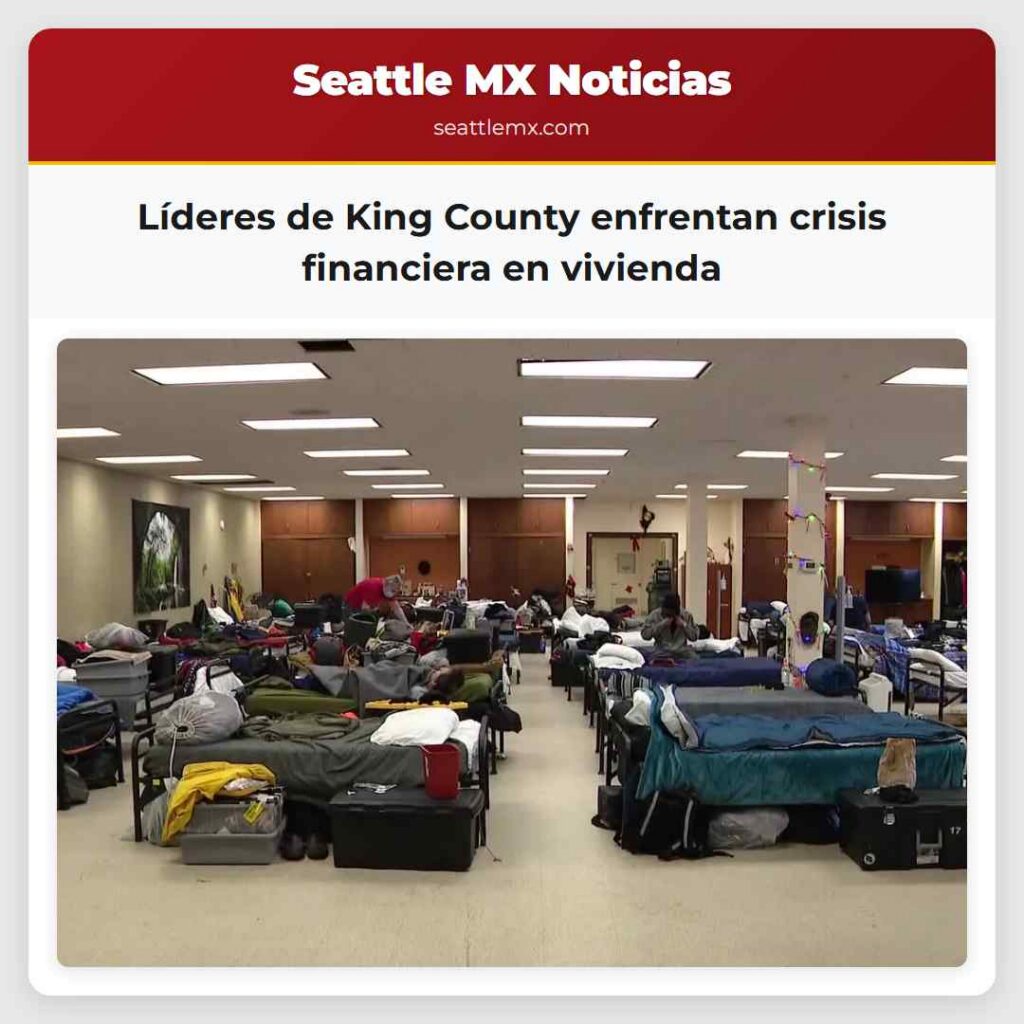 Líderes de King County enfrentan crisis