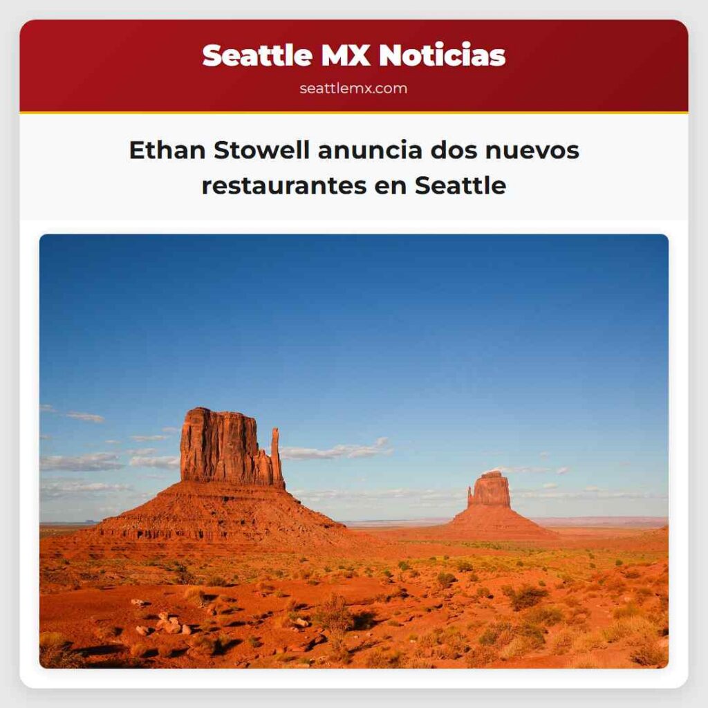 Ethan Stowell anuncia dos nuevos restaurantes en