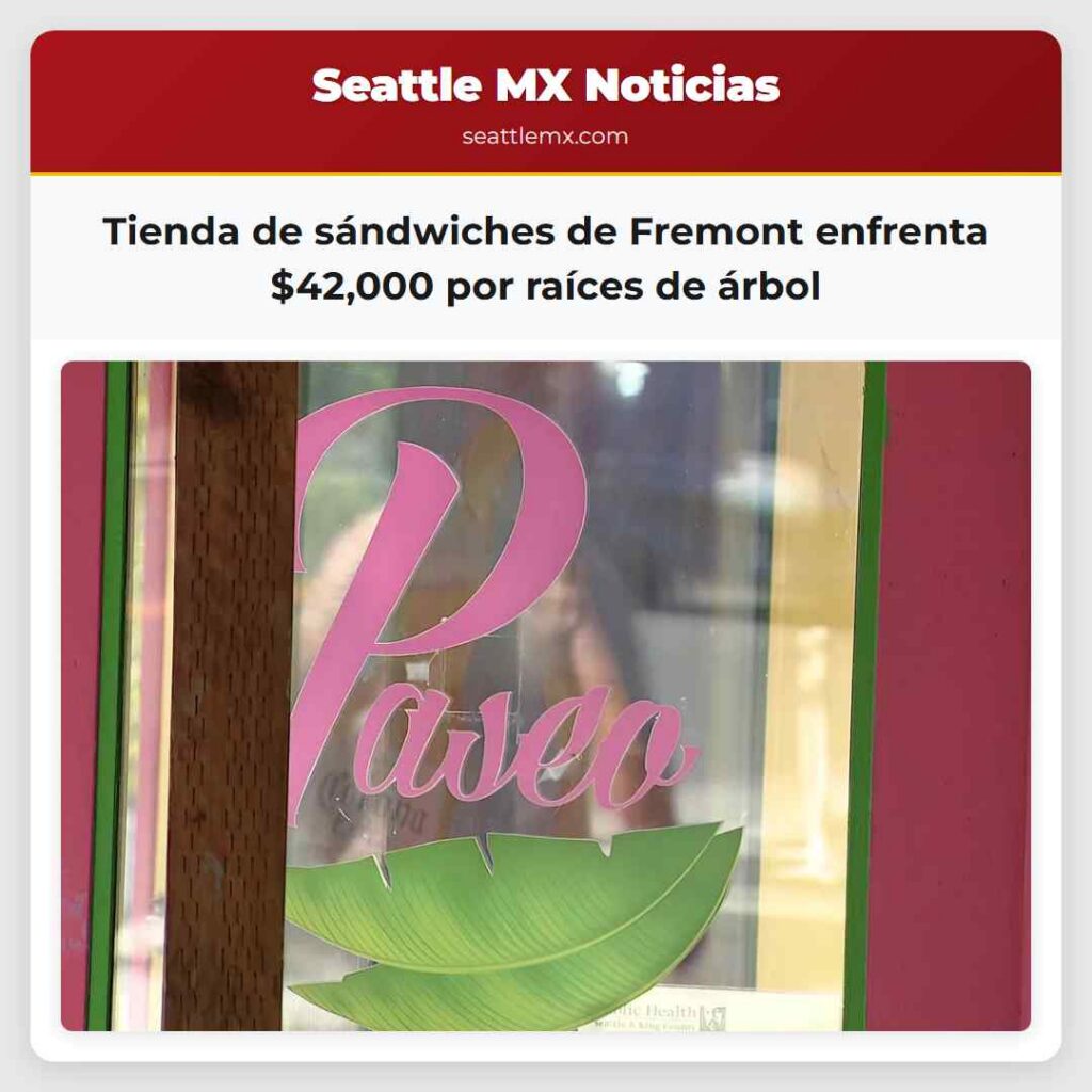 Tienda de sándwiches de Fremont enfrenta $42,000