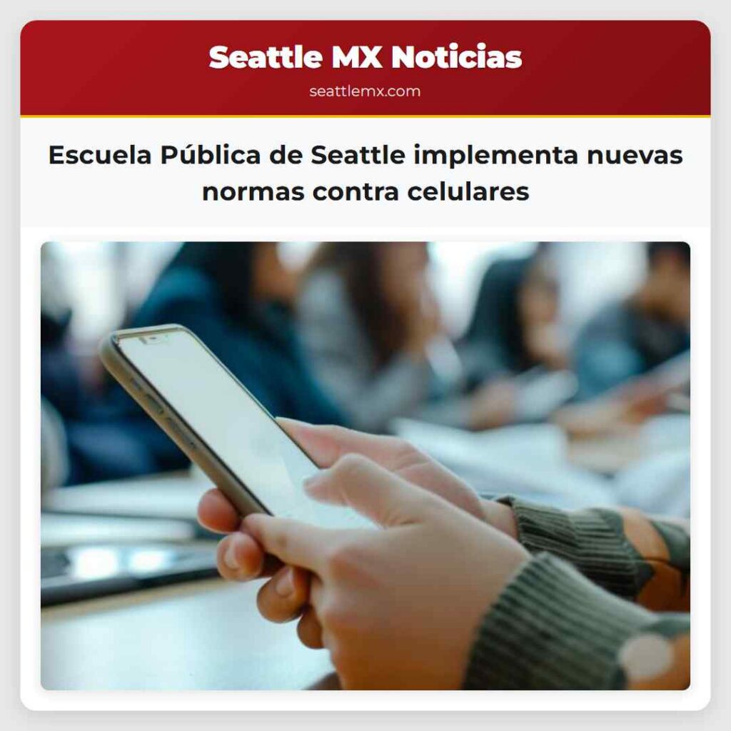Escuela Pública de Seattle implementa nuevas