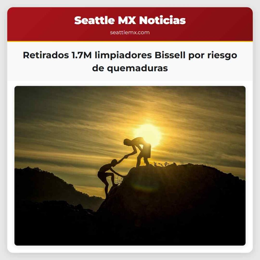 Retirados 1.7M limpiadores Bissell por riesgo de