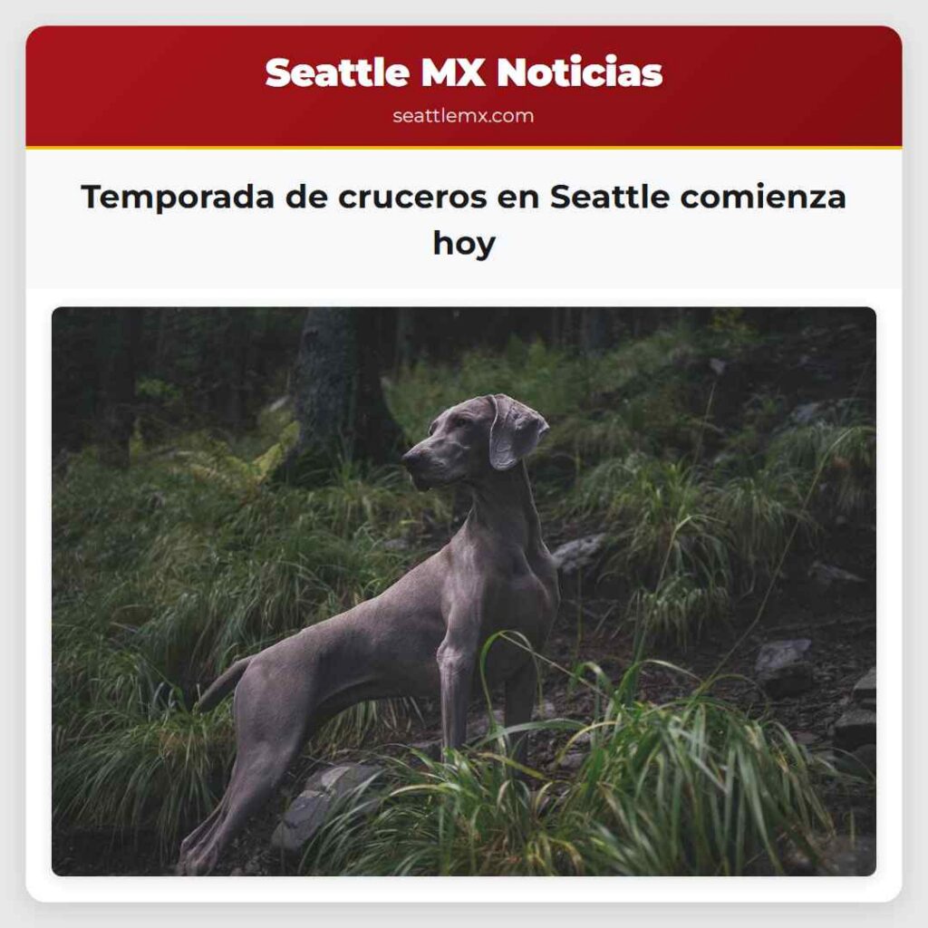 Temporada de cruceros en Seattle comienza hoy