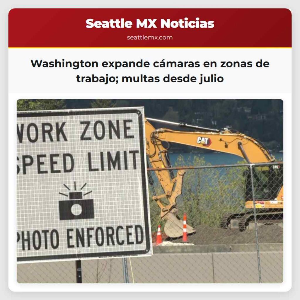 Washington expande cámaras en zonas de trabajo;