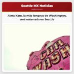 Alma Kam la más longeva de Washington será enterrada en Seattle