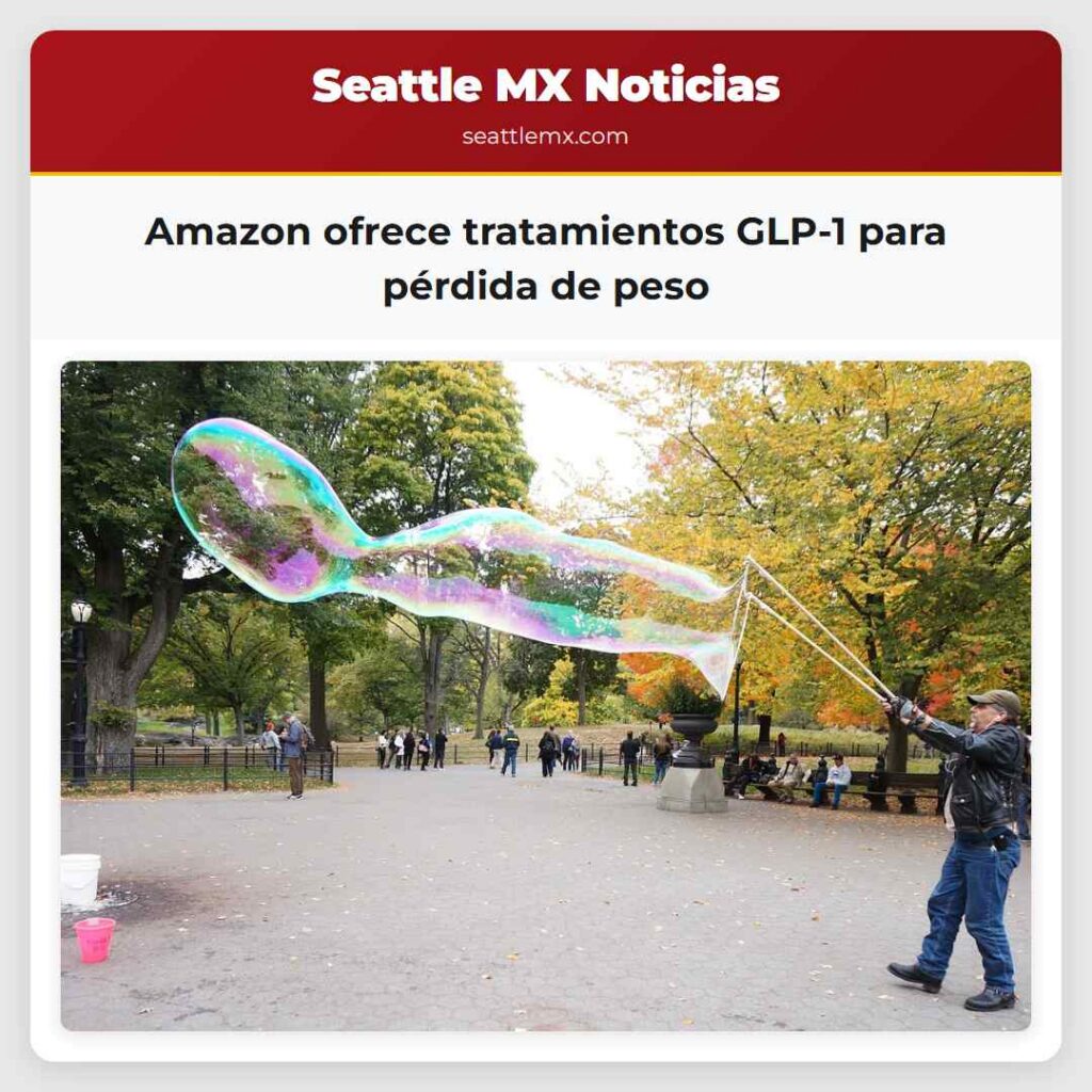 Amazon ofrece tratamientos GLP-1 para pérdida de