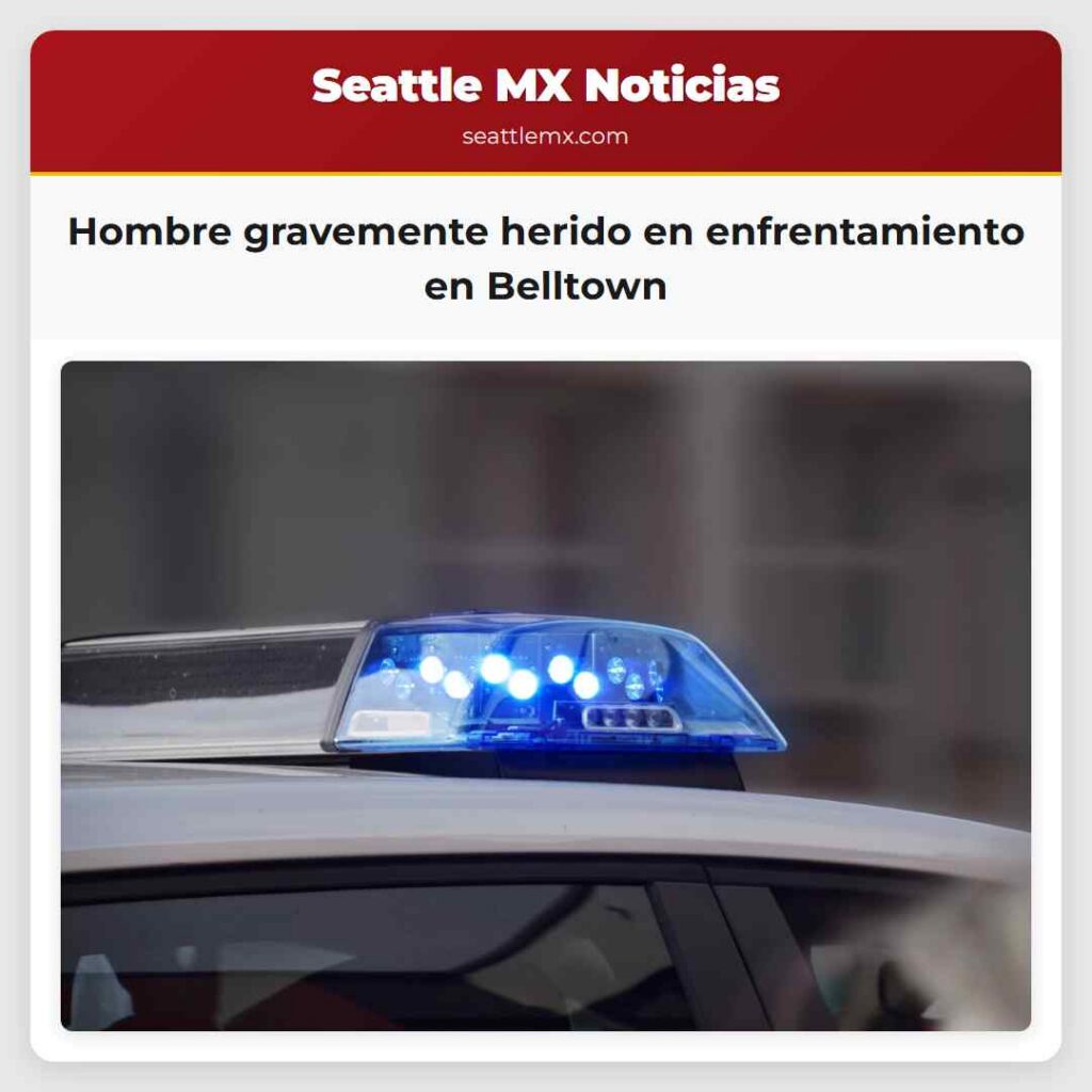 Hombre gravemente herido en enfrentamiento en