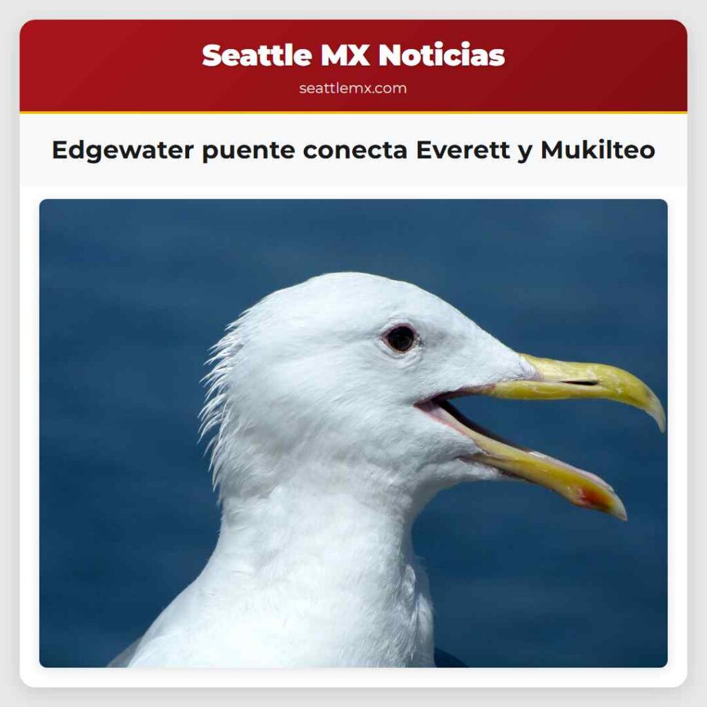 Edgewater puente conecta Everett y Mukilteo