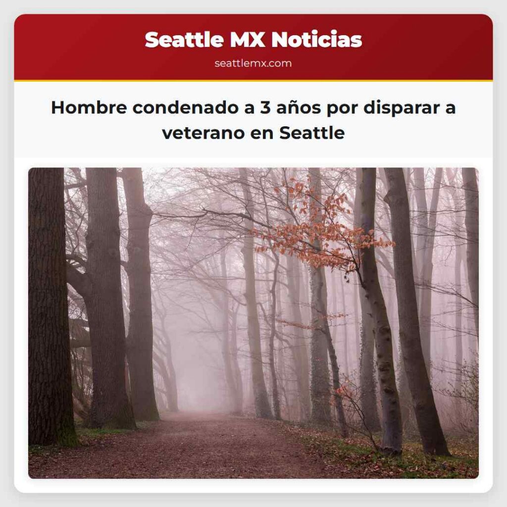 Hombre condenado a 3 años por disparar a veterano