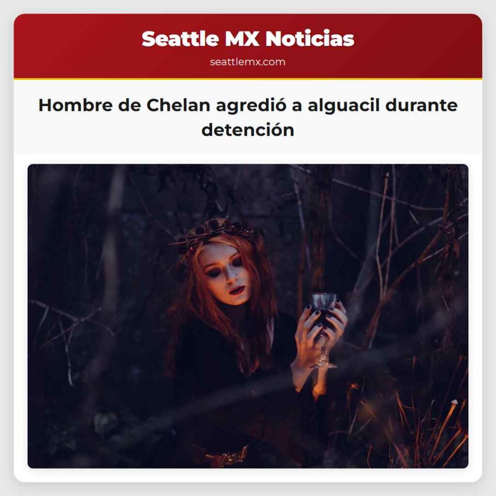 Hombre de Chelan agredió a alguacil durante