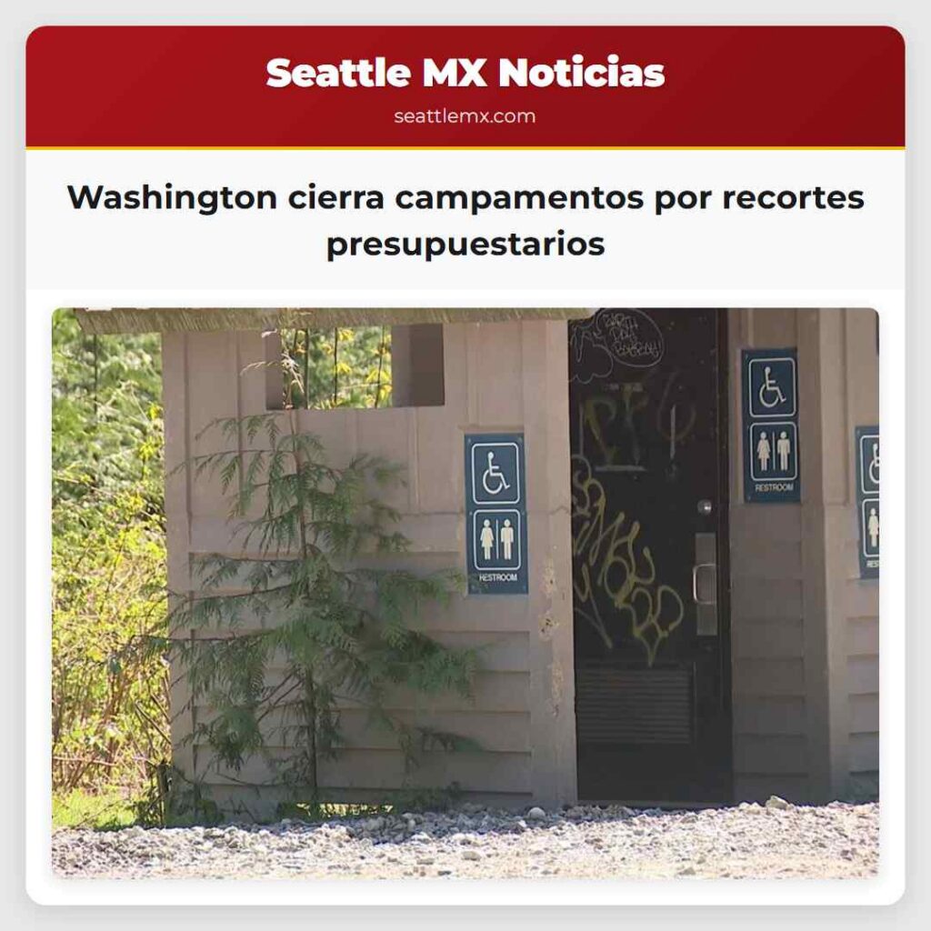 Washington cierra campamentos por recortes