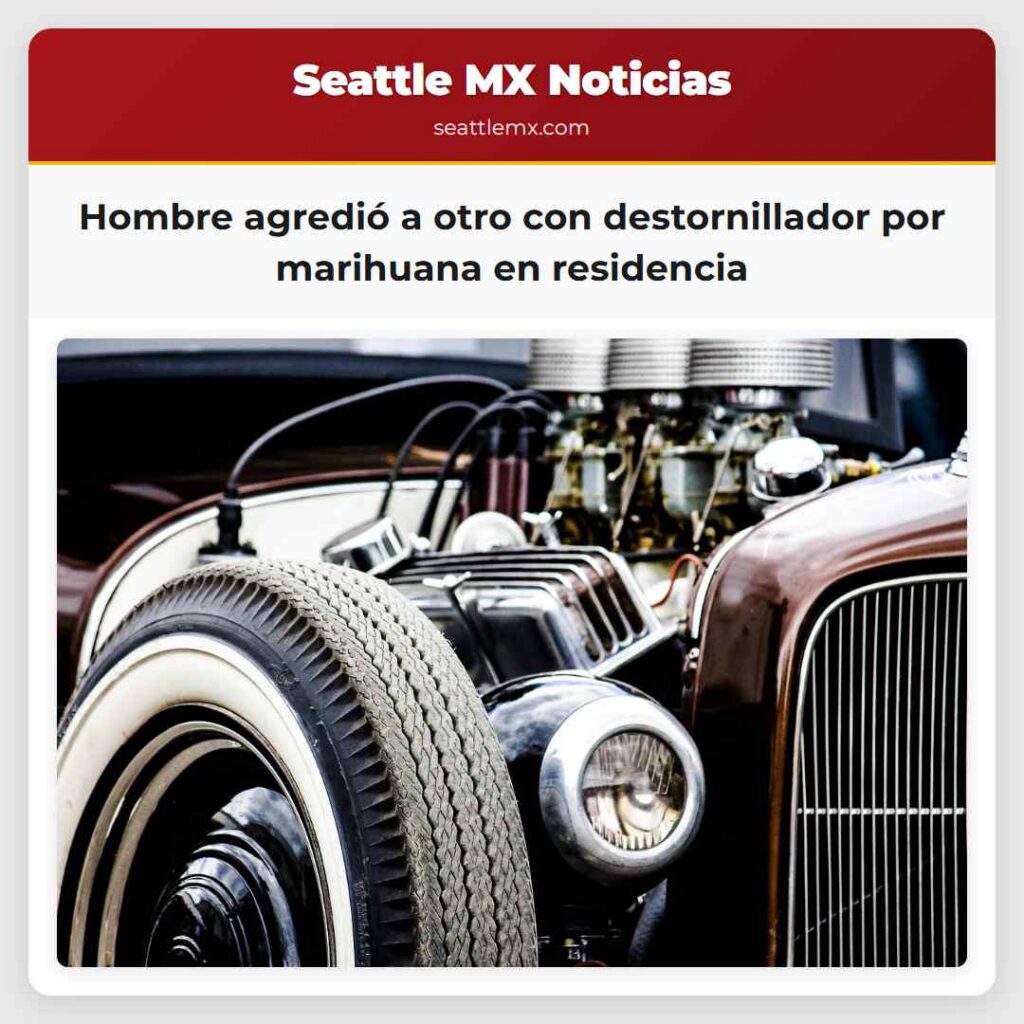 Hombre agredió a otro con destornillador por