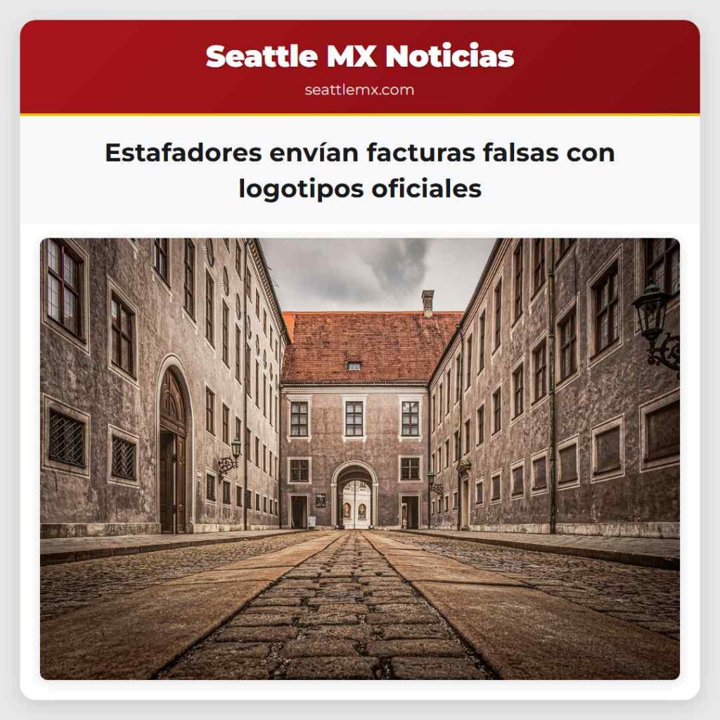 Estafadores envían facturas falsas con logotipos