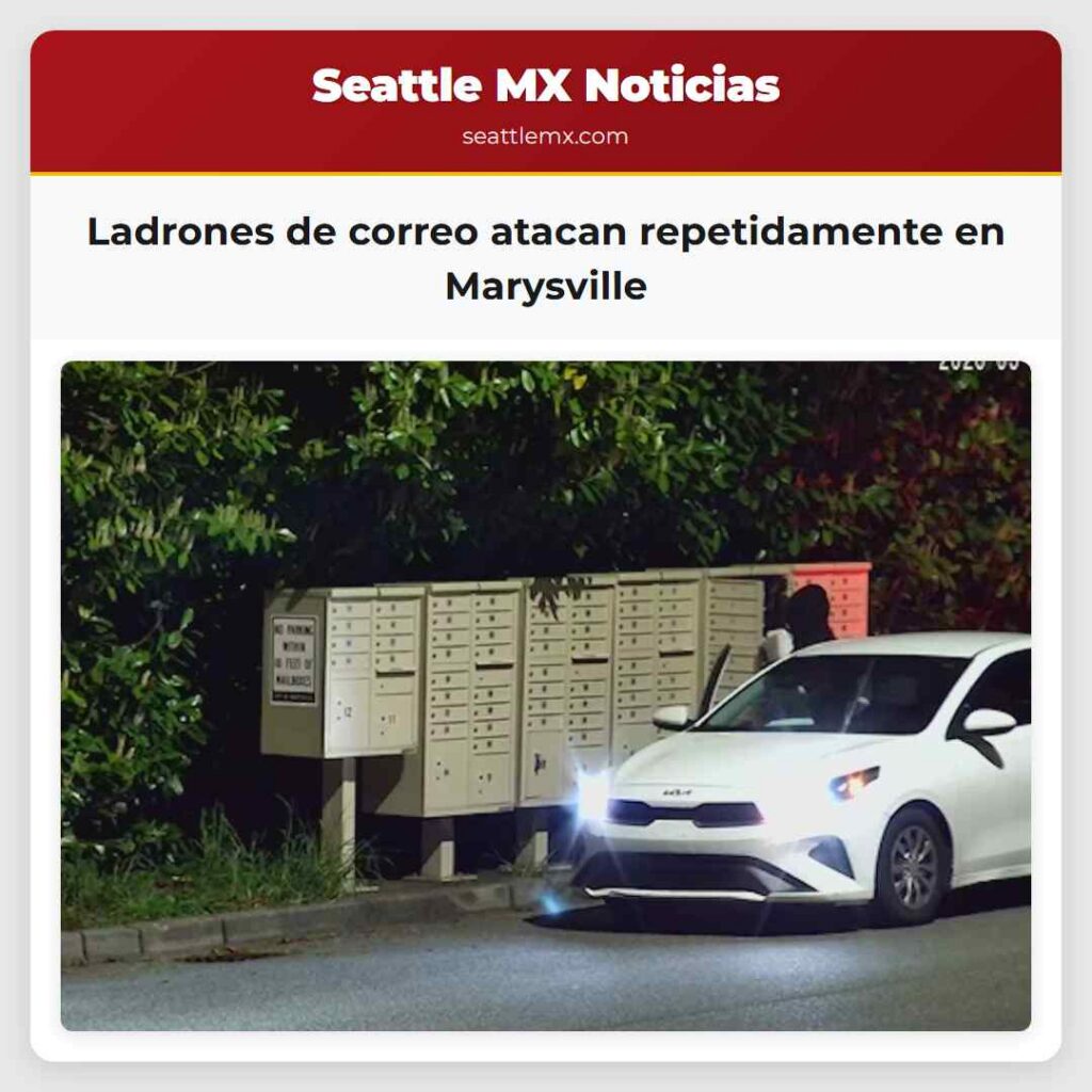 Ladrones de correo atacan repetidamente en