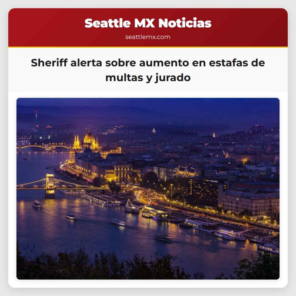 Sheriff alerta sobre aumento en estafas de multas