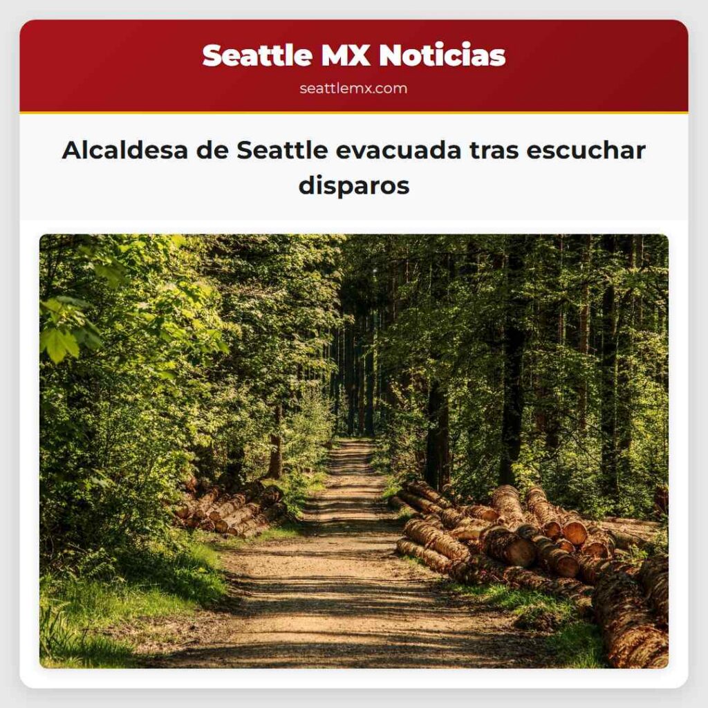Alcaldesa de Seattle evacuada tras escuchar