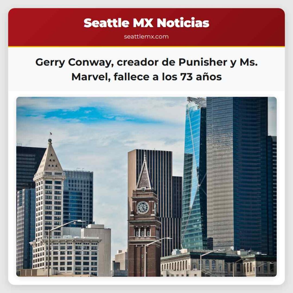 Gerry Conway, creador de Punisher y Ms. Marvel,