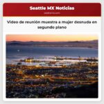 Video de reunión del Concejo Municipal de Orting muestra a una mujer desnuda en segundo plano