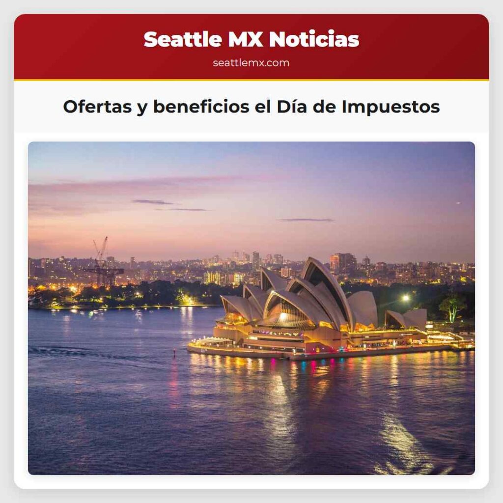 Ofertas y beneficios el Día de Impuestos