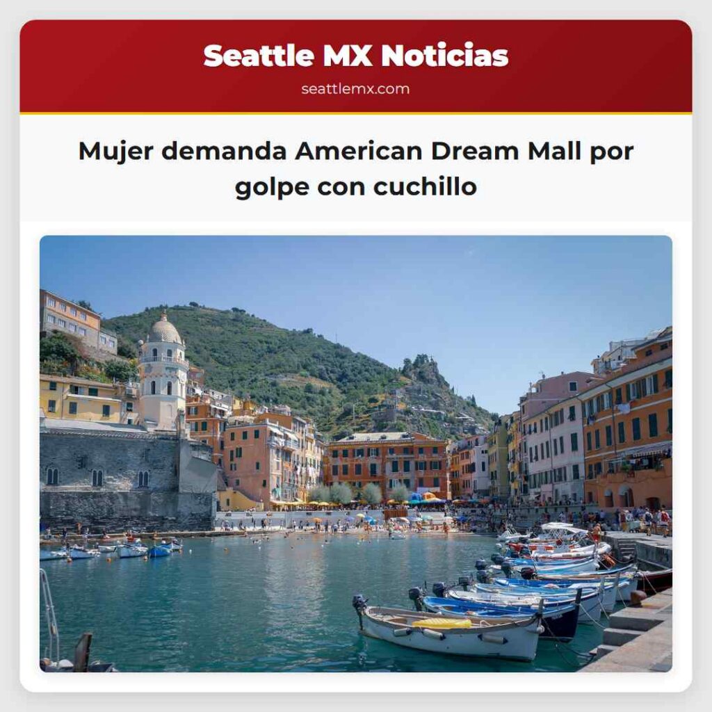 Mujer demanda American Dream Mall por golpe con