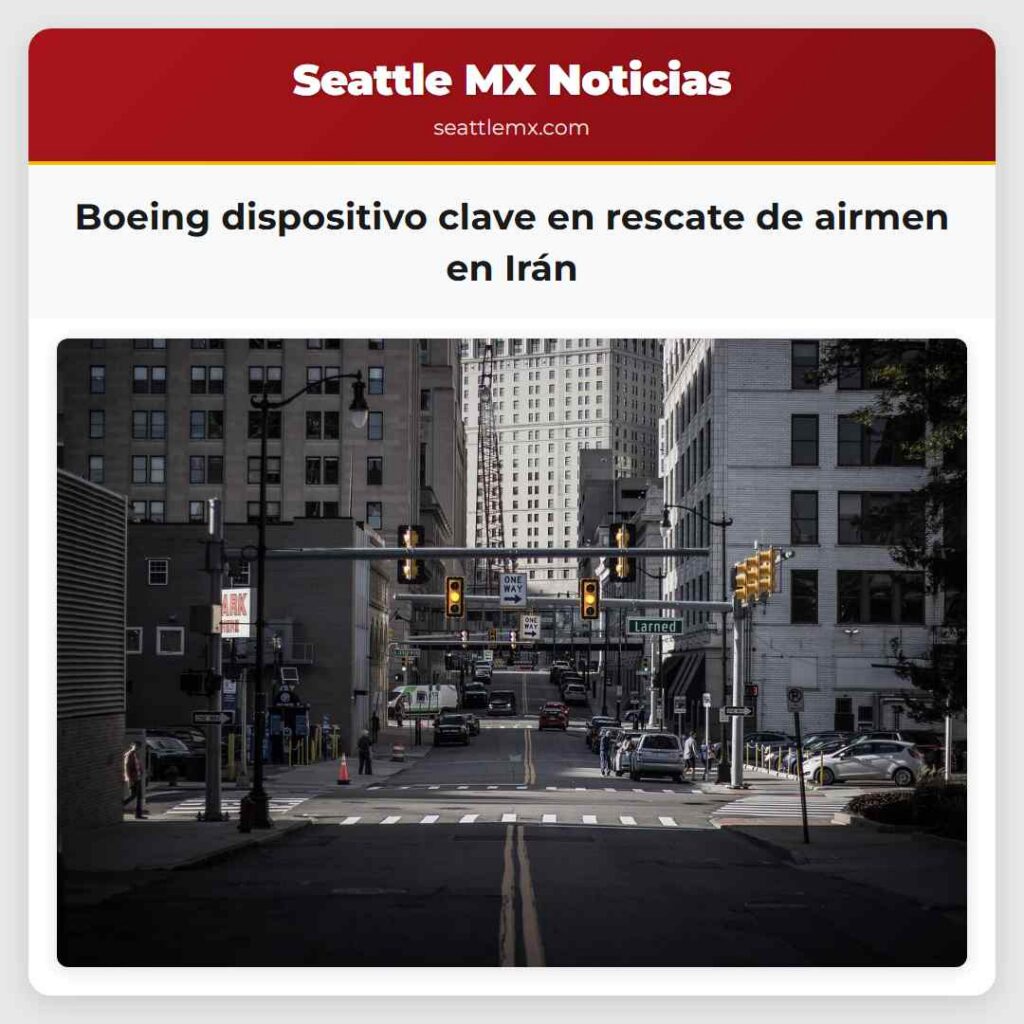 Noticias De Seattle 4 Boeing dispositivo clave en rescate de airmen en