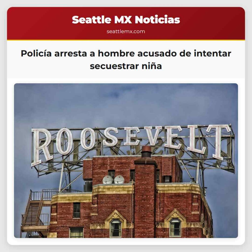 Policía arresta a hombre acusado de intentar