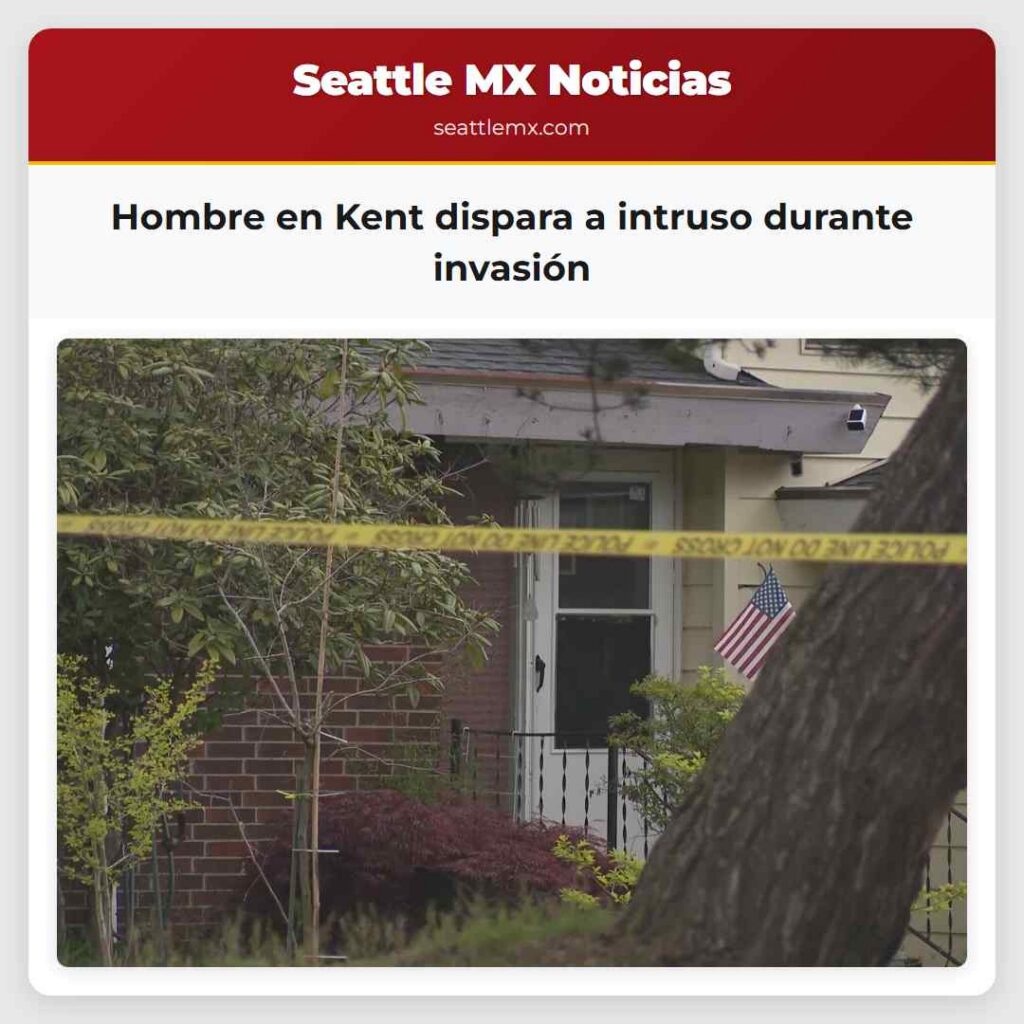 Hombre en Kent dispara a intruso durante invasión