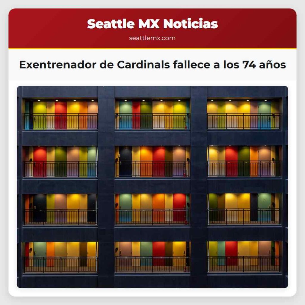 Exentrenador de Cardinals fallece a los 74 años