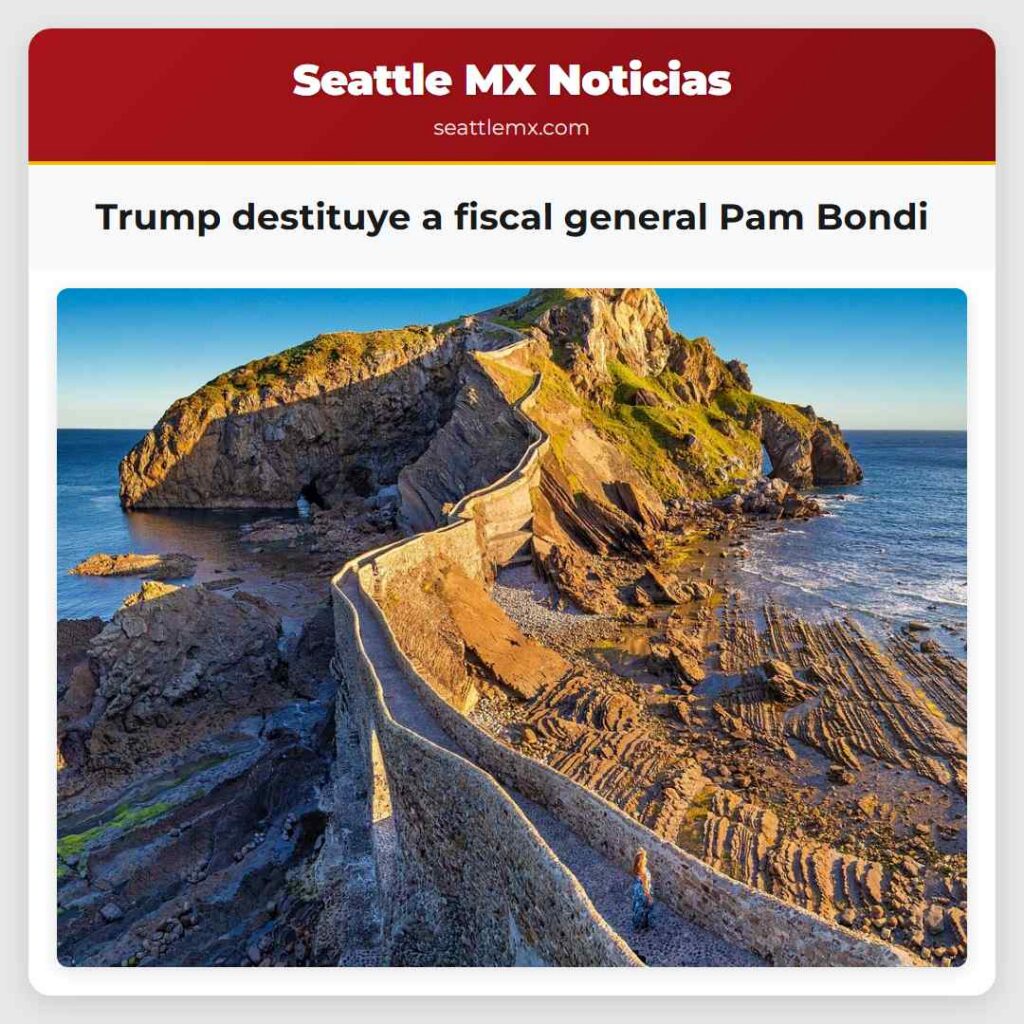 Trump destituye a fiscal general Pam Bondi