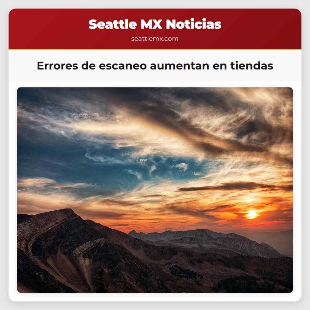 Errores de escaneo aumentan en tiendas