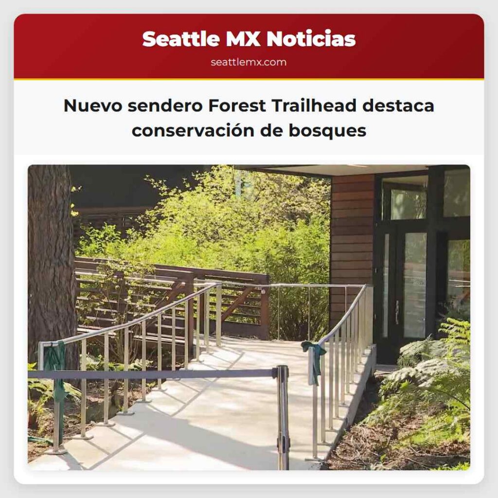 Nuevo sendero Forest Trailhead destaca