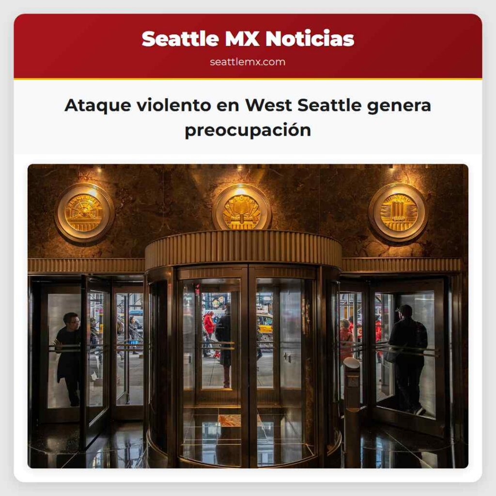 Ataque violento en West Seattle genera