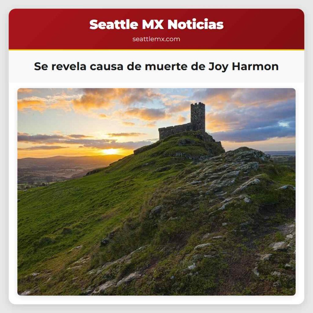Se revela causa de muerte de Joy Harmon
