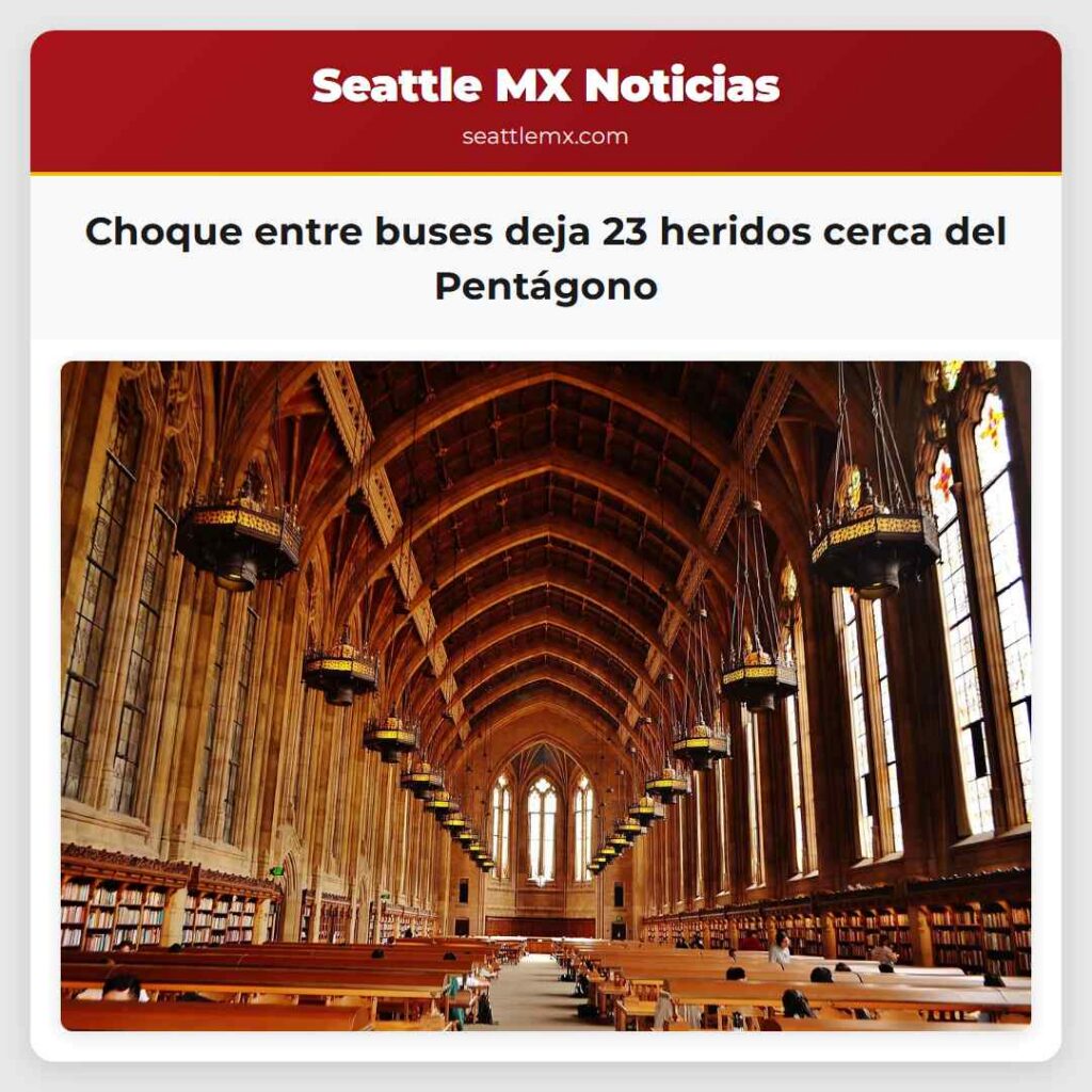 Choque entre buses deja 23 heridos cerca del