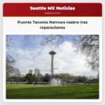 Puente Tacoma Narrows reabre tras reparaciones