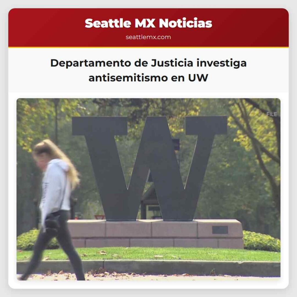 Departamento de Justicia investiga antisemitismo