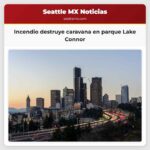 Incendio destruye caravana en parque Lake Connor