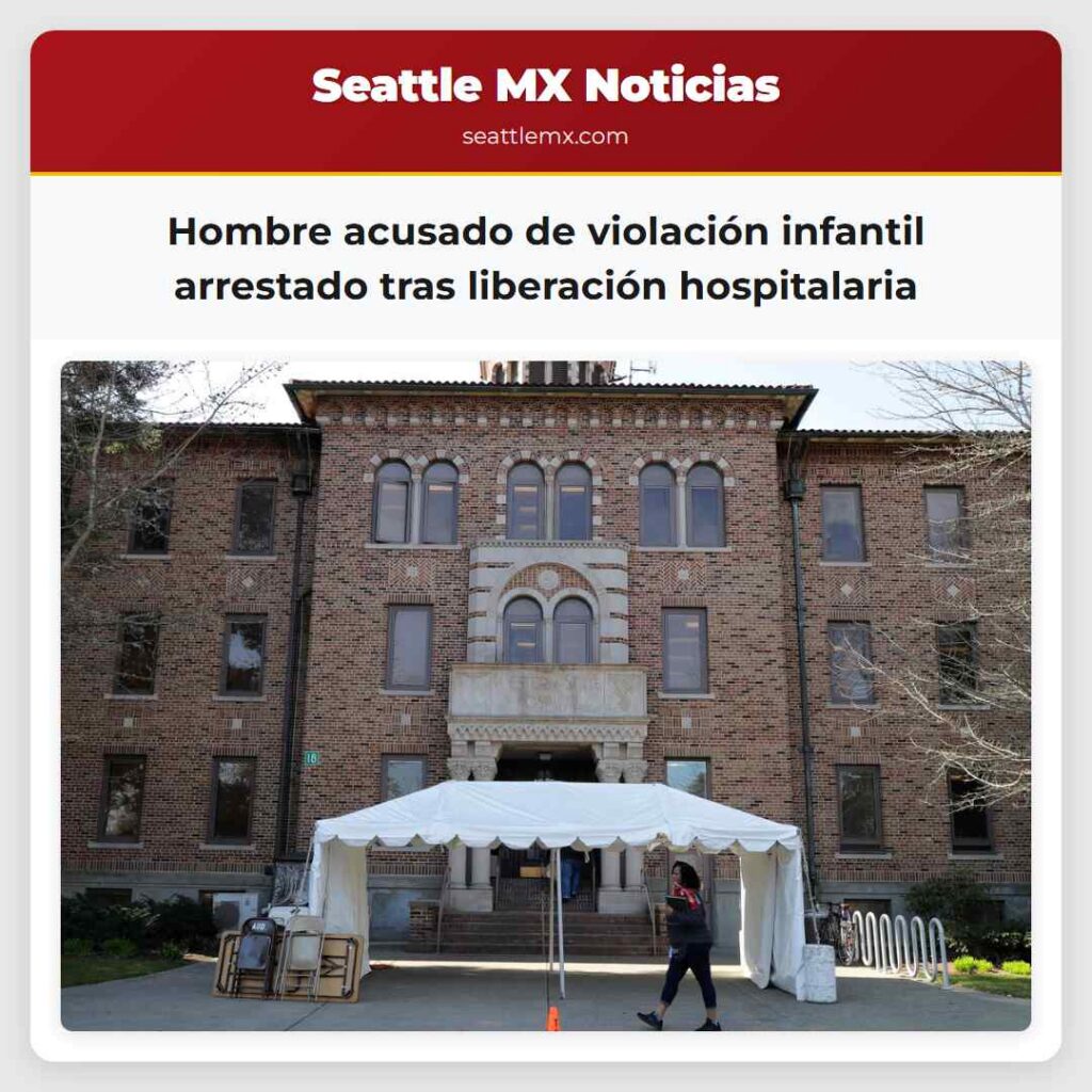 Hombre acusado de violación infantil arrestado