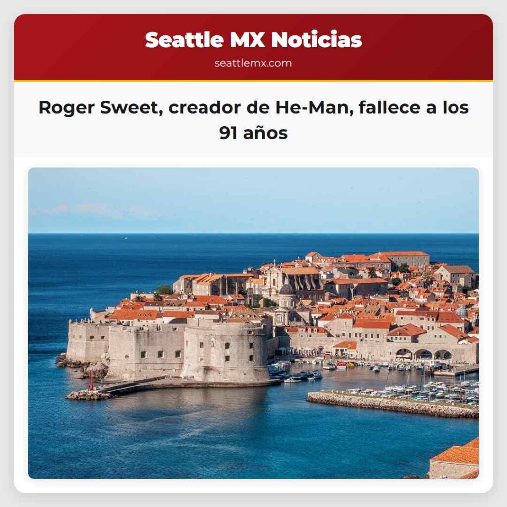 Roger Sweet, creador de He-Man, fallece a los 91
