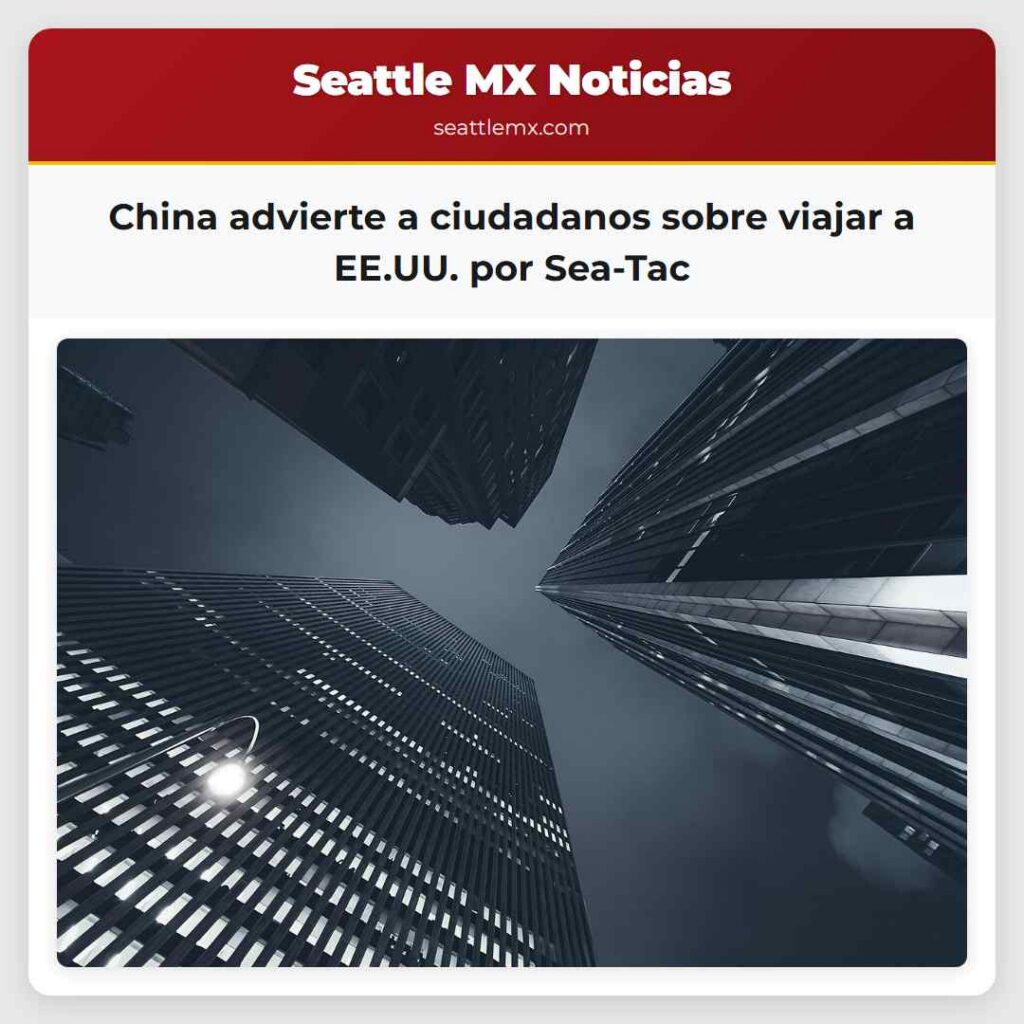 China advierte a ciudadanos sobre viajar a EE.UU.