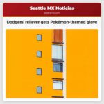 Dodgers reliever gets Pokémon-themed glove
