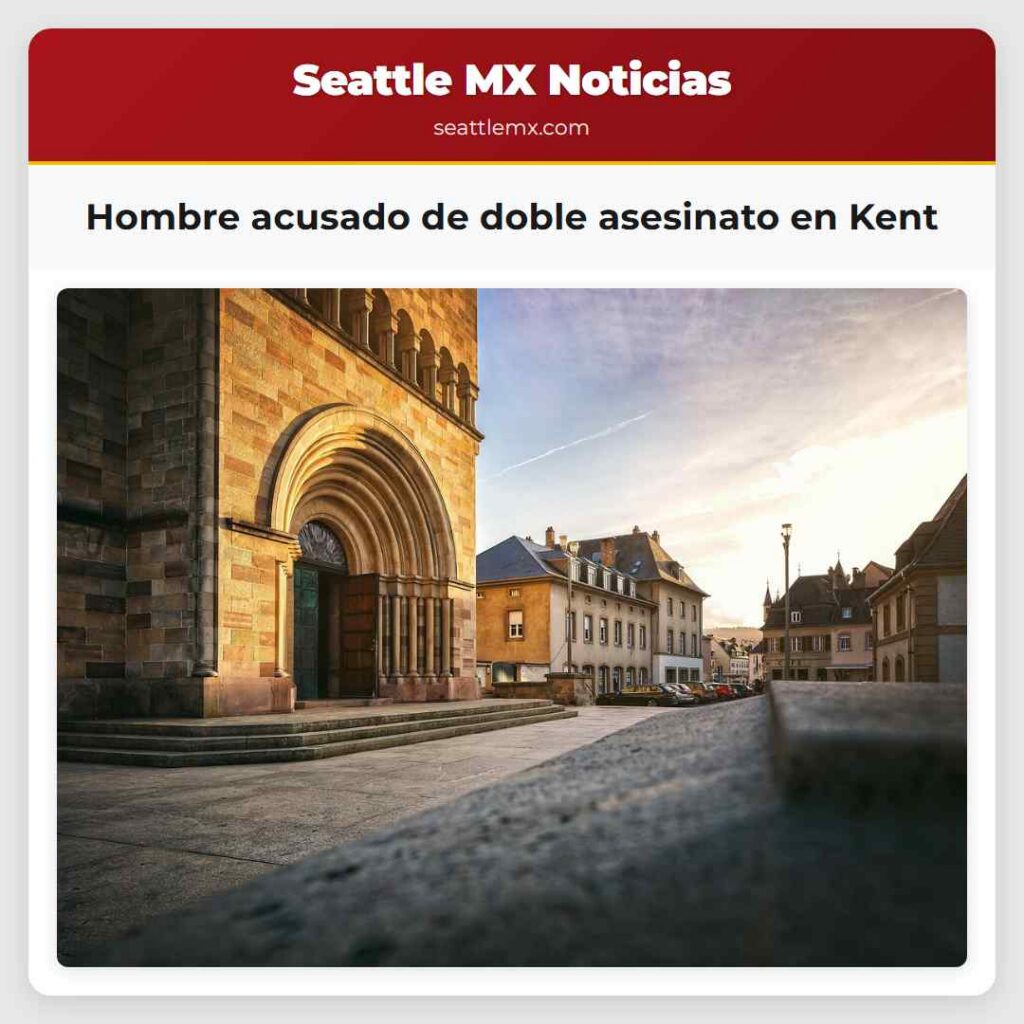 Hombre acusado de doble asesinato en Kent