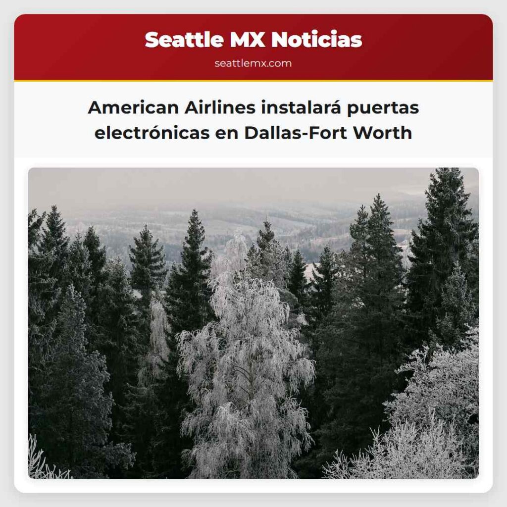 American Airlines instalará puertas electrónicas