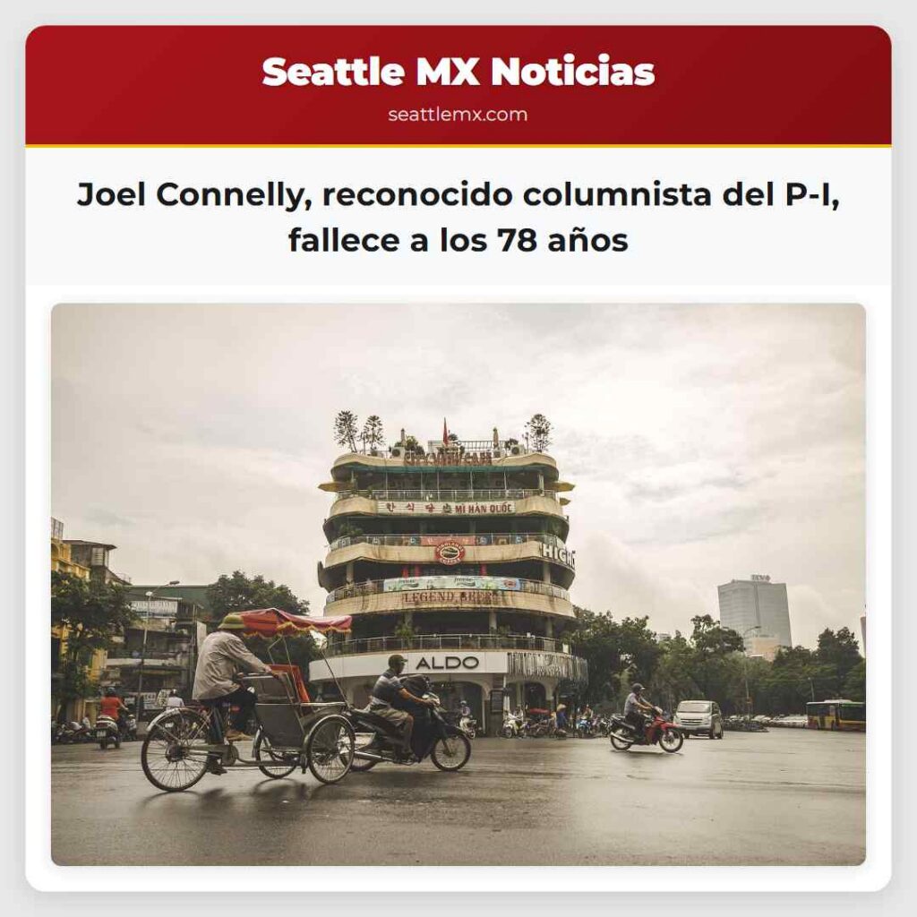 Joel Connelly, reconocido columnista del P-I,