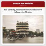 Joel Connelly reconocido columnista del P-I fallece a los 78 años