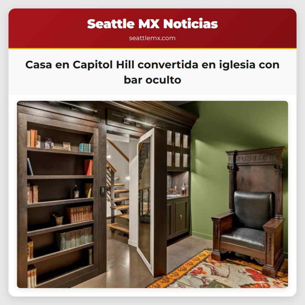 Casa en Capitol Hill convertida en iglesia con