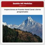 Inspecciones en Puente Hood Canal cierres programados