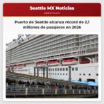 Puerto de Seattle alcanza récord de 21 millones de pasajeros en 2026