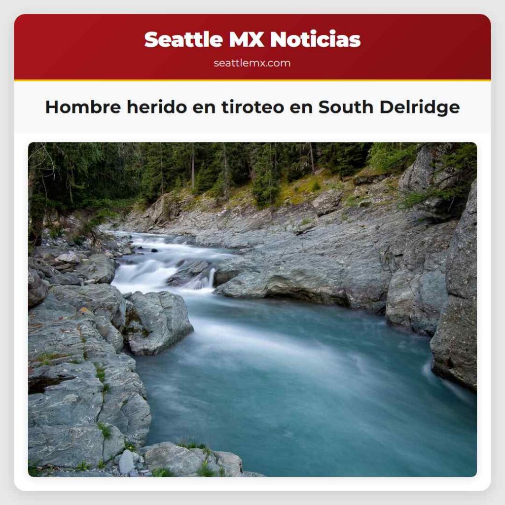 Hombre herido en tiroteo en South Delridge