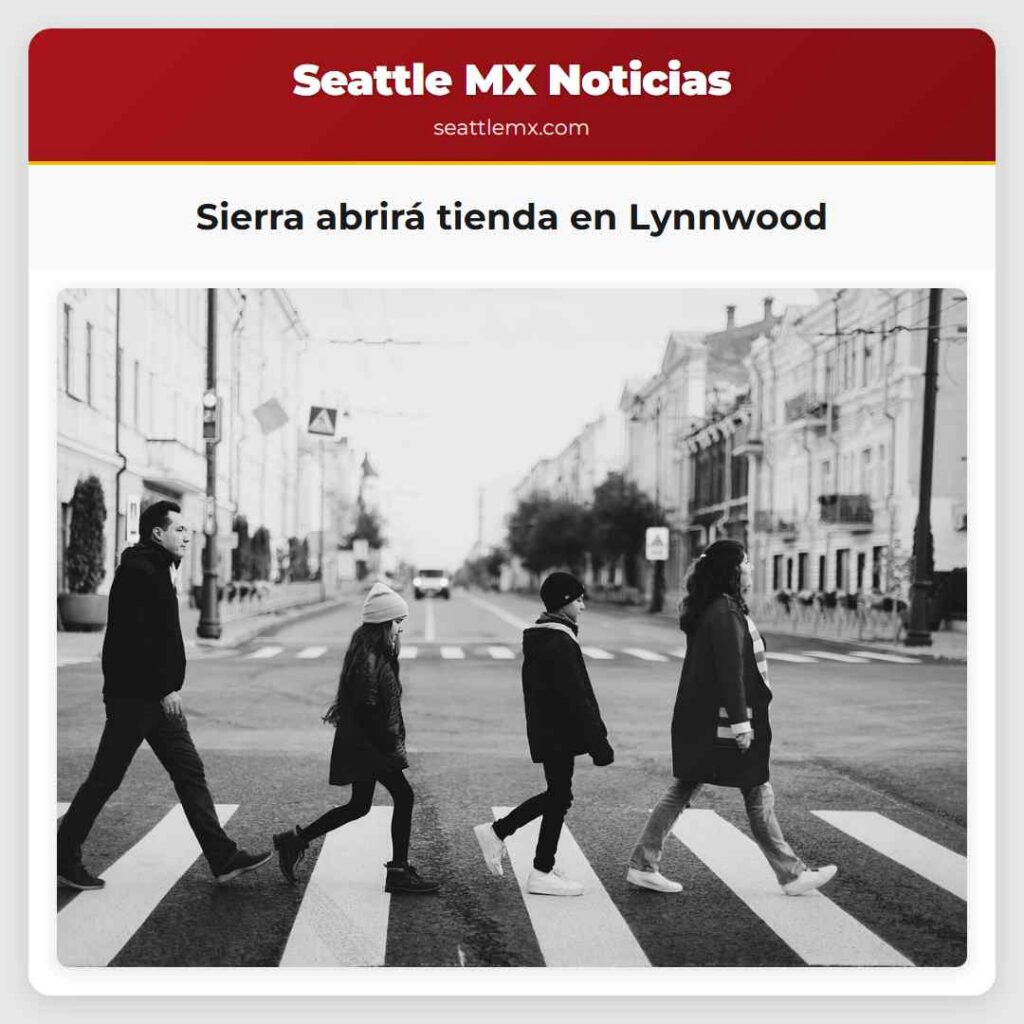 Sierra abrirá tienda en Lynnwood