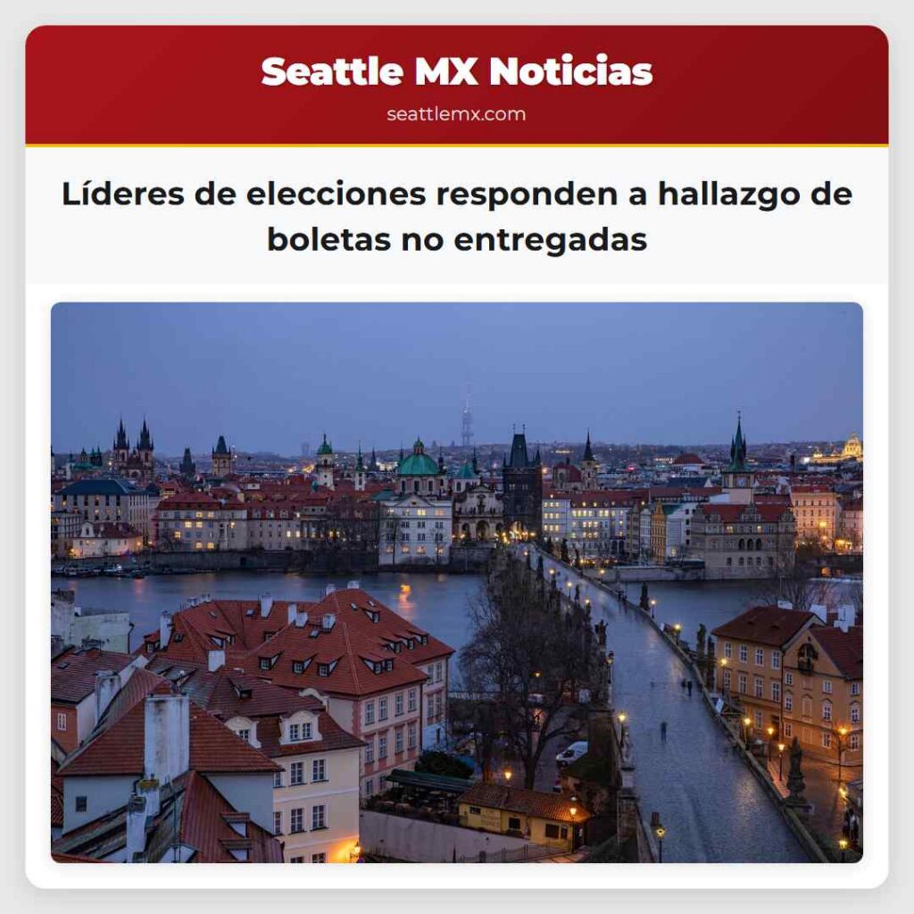 Líderes de elecciones responden a hallazgo de